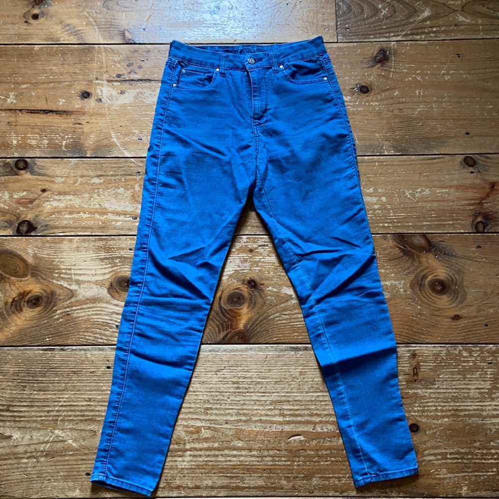 US Polo Assn - True Blue High Rise Skinny Jeans (Size: 4R)